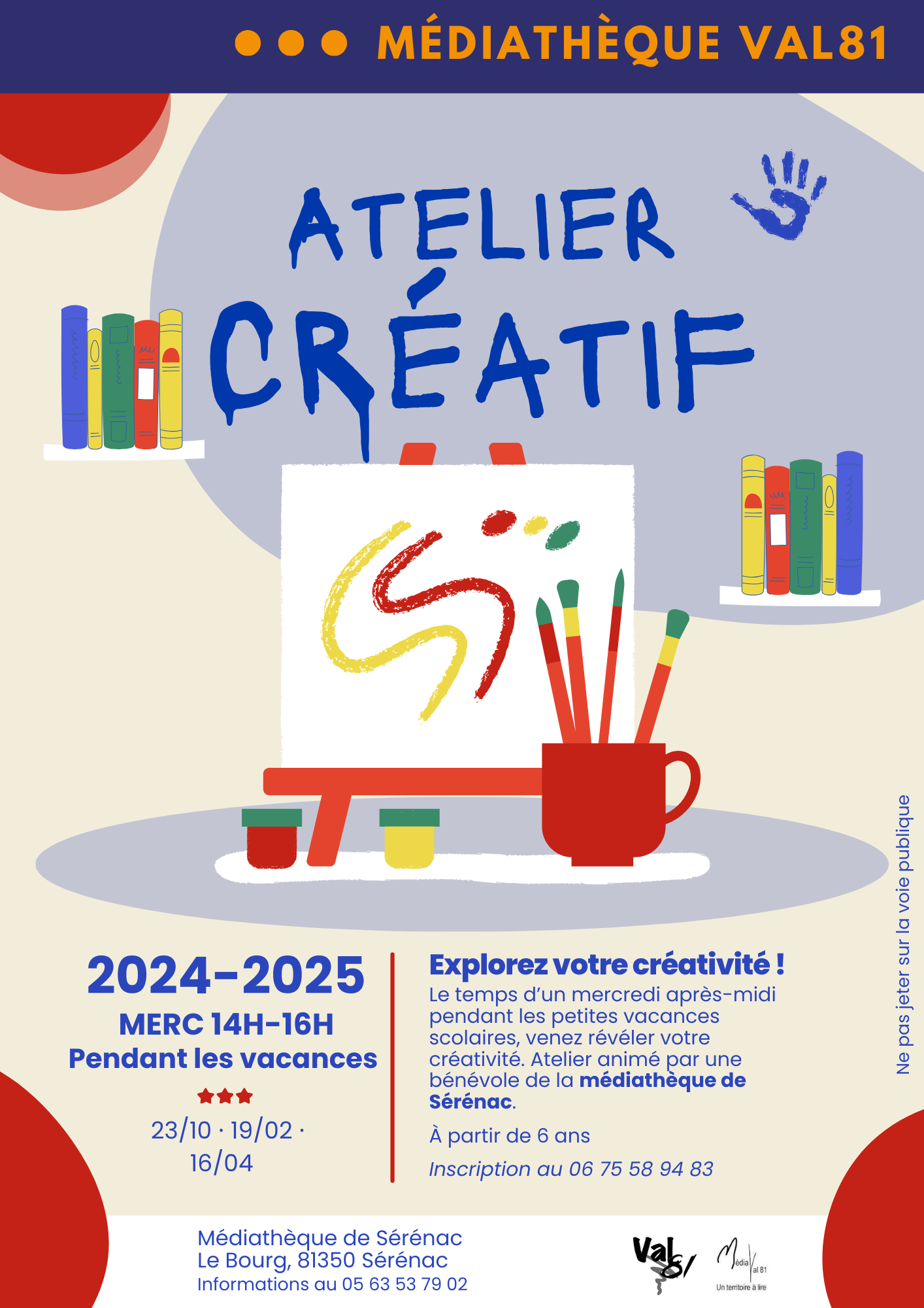 Atelier créatif Sérénac