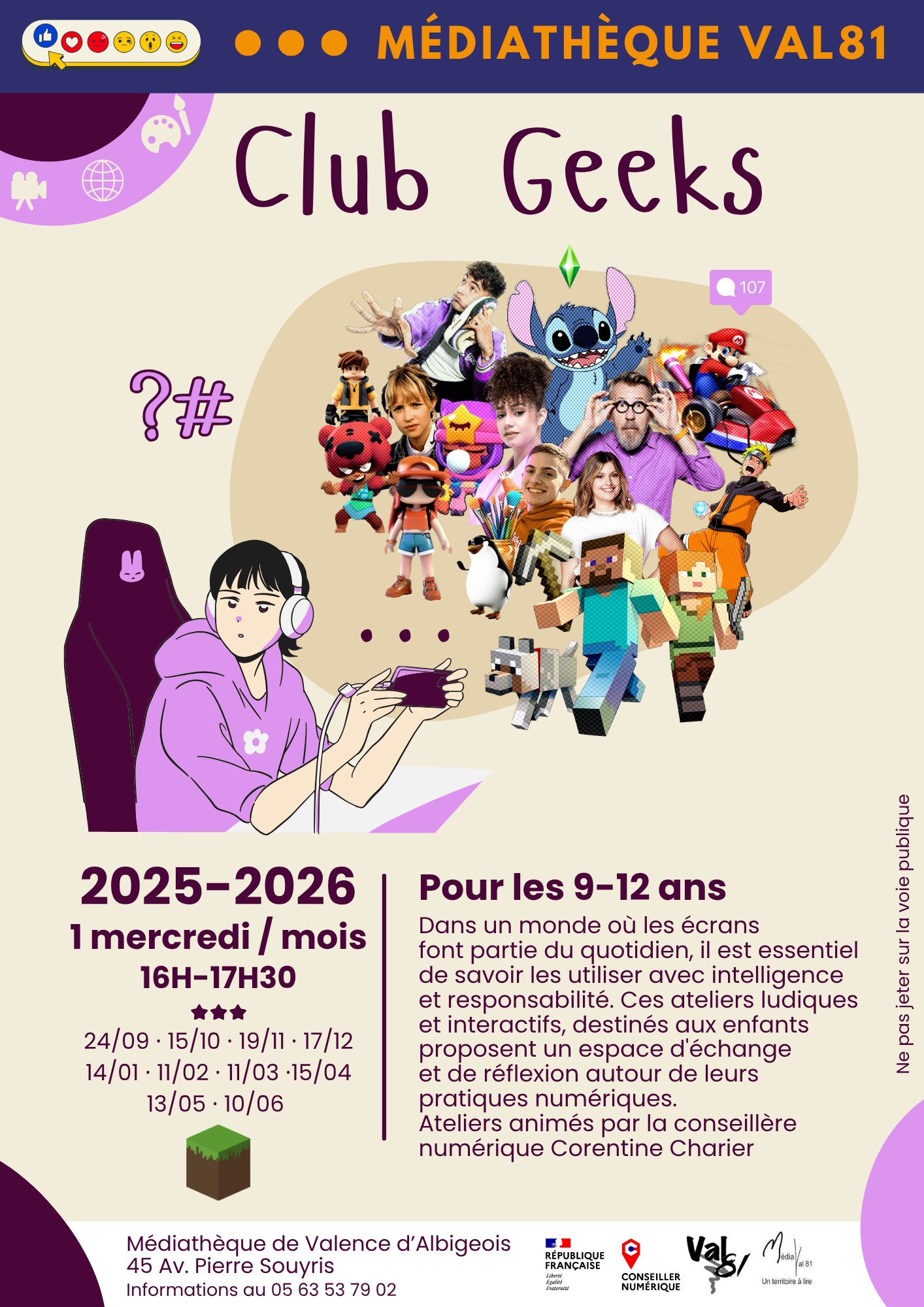 Atelier geek2025 2026