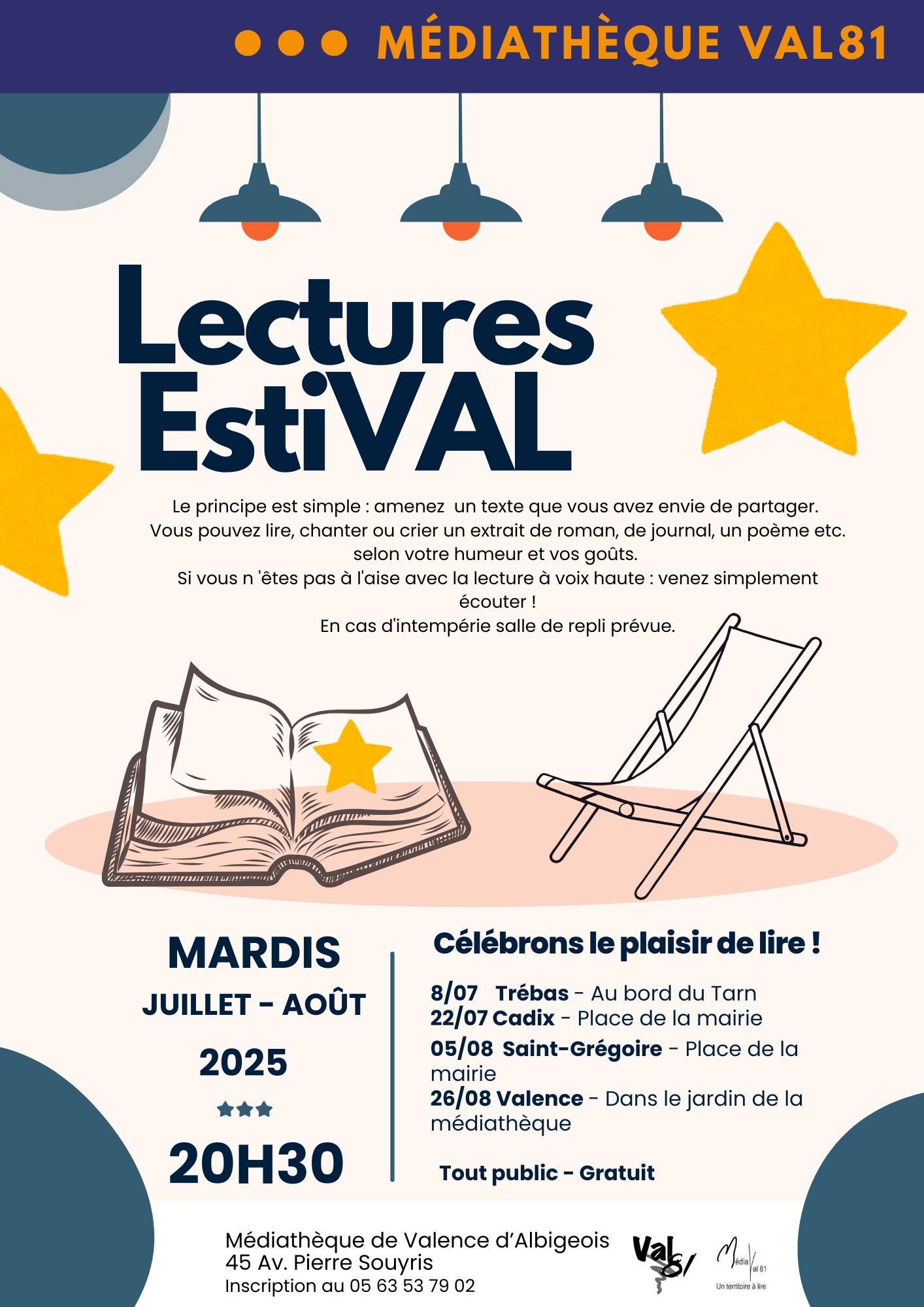 Lectres EstiVAL 2025