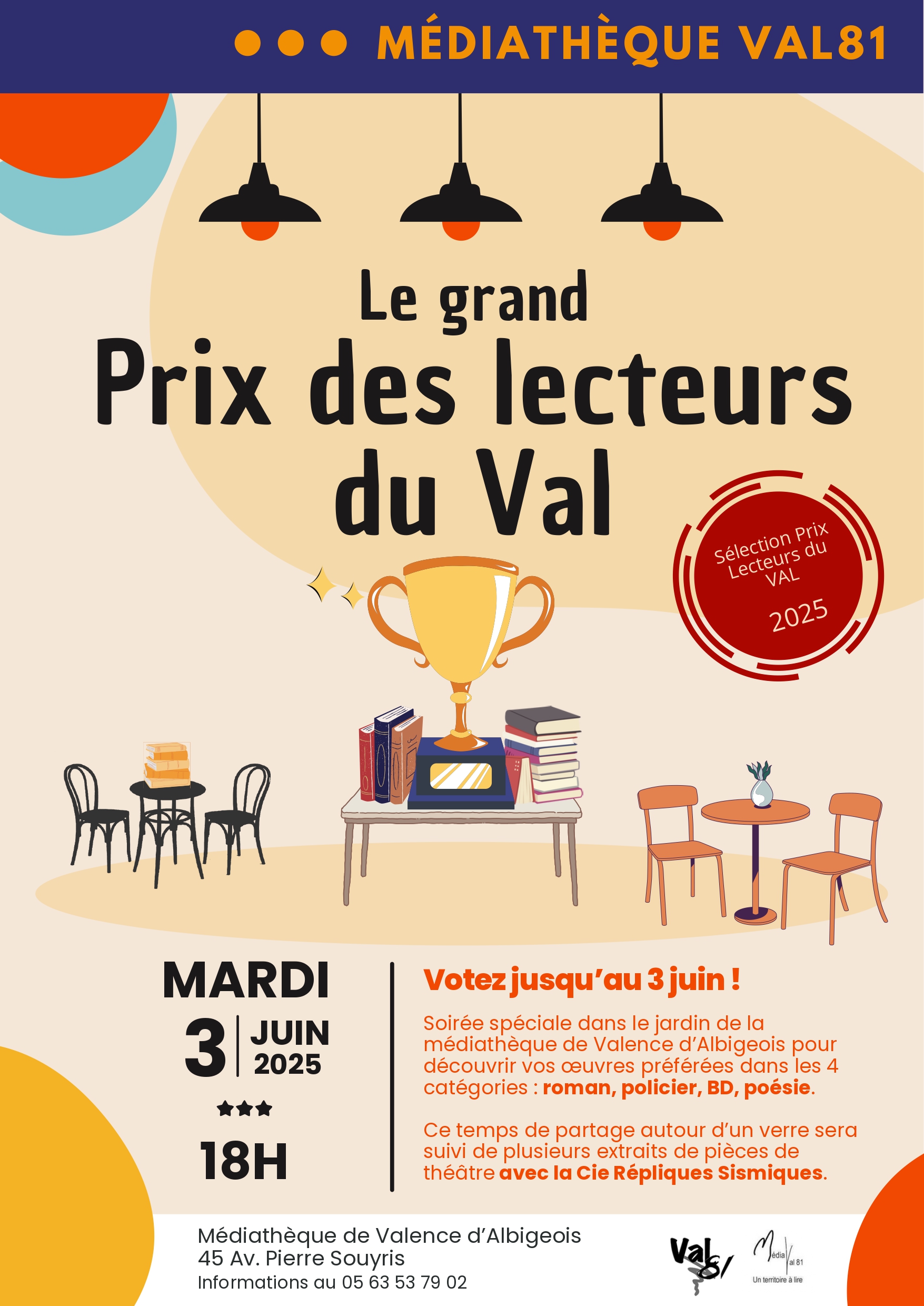 prix des lecteurs du val 2025