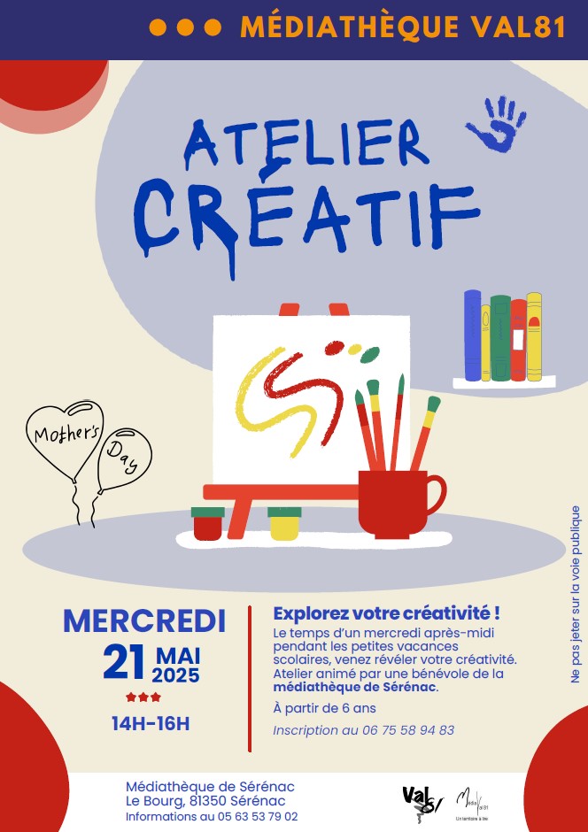 atelier creatif serenac